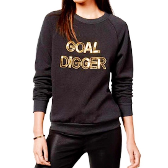 Bow & Drape Tops - Bow & Drape “Goal Digger” Sweatshirt